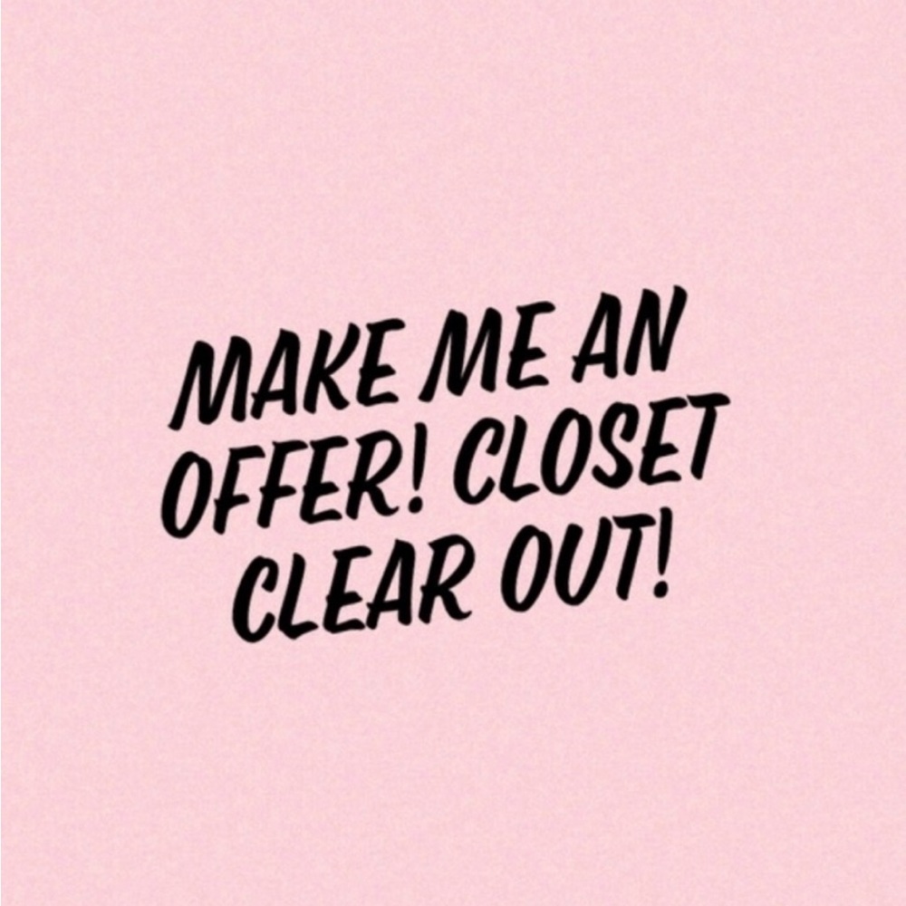 Closet Clear Out